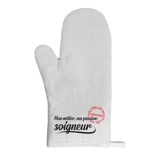 Gant De Cuisine Manique Métier Passion Soigneur