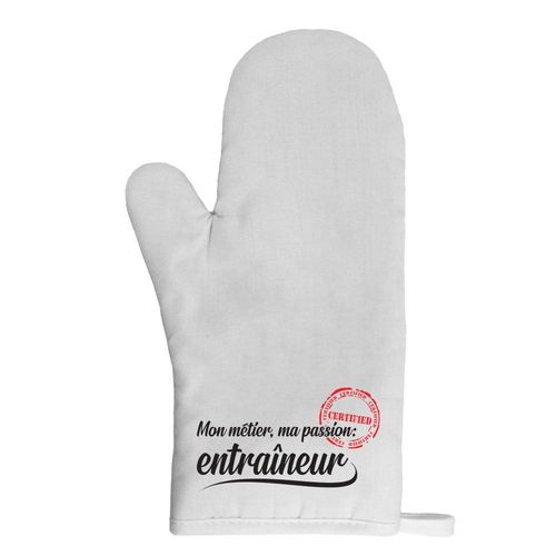 Gant De Cuisine Manique Métier Passion Entraîneur