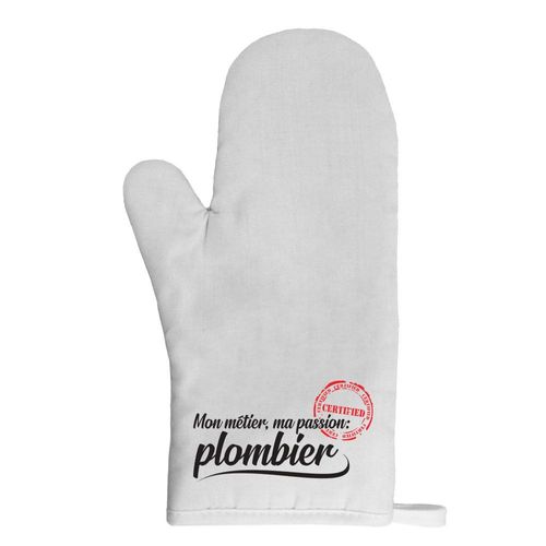 Gant De Cuisine Manique Métier Passion Plombier