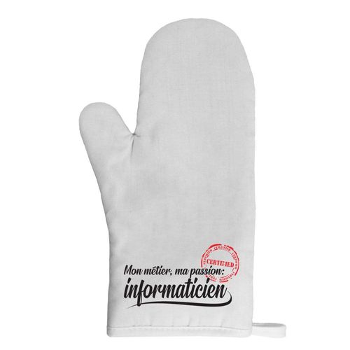 Gant De Cuisine Manique Métier Passion Informaticien