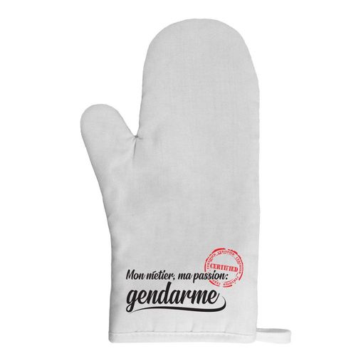 Gant De Cuisine Manique Métier Passion Gendarme