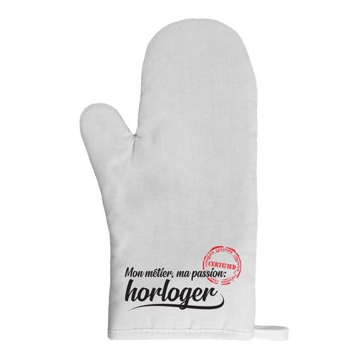 Gant De Cuisine Manique Métier Passion Horloger
