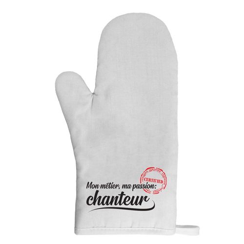 Gant De Cuisine Manique Métier Passion Chanteur