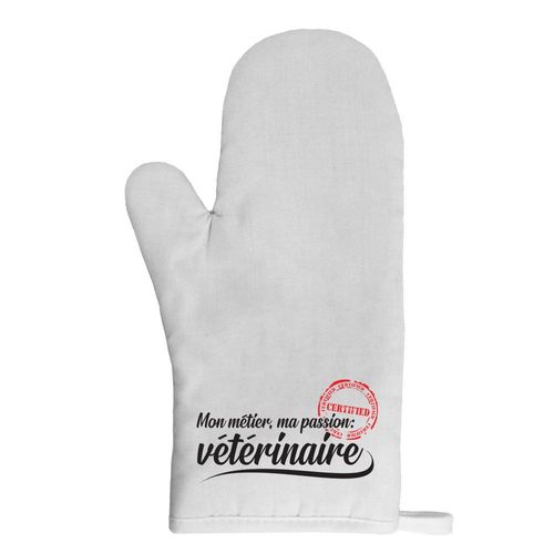Gant De Cuisine Manique Métier Passion Vétérinaire