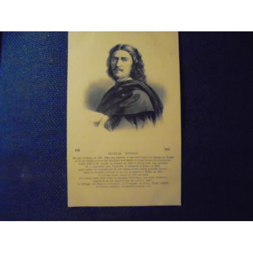 Carte Postale Ancienne Nicolas Poussin-Musées D'art Et D'histoire - Bruxelles - Série B.P. 198 -