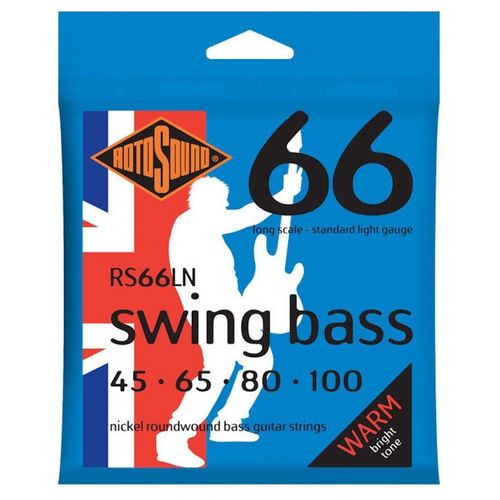 Rotosound Swing Bass 66ln - Jeu De Cordes Basse - 45-100