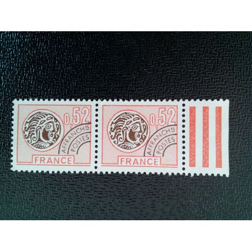 Timbre France Yt Pr 139 Monnaie Gauloise 1976
