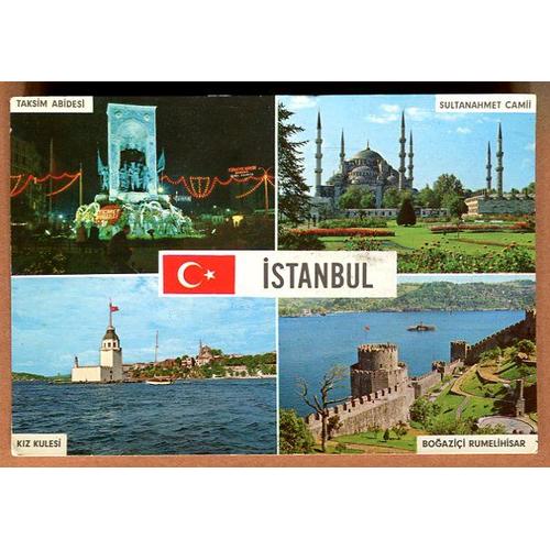 Carte Postale - Salutations D' Istanbul - Turquie