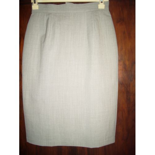 Jupe La Redoute Gris/Vert Taille 38