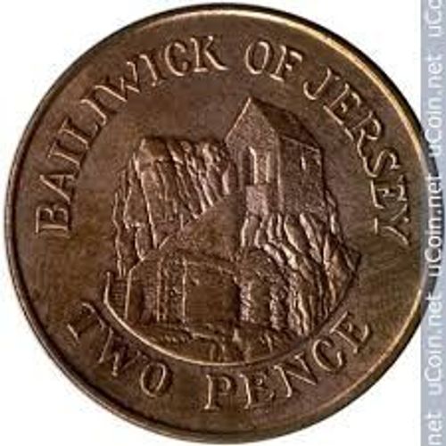 Ile De Jersey ( Royaume Uni ) = Pièce De Monnaie De 2 Pence, Année 1992