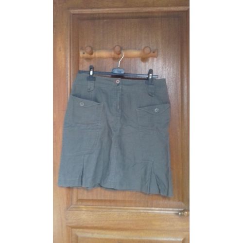 Jupe Coton Marron T40