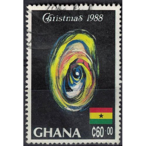 Ghana 1988 Oblitéré Used Christmas Mother And Child Noël Oeuvre La Mère Et L'enfant