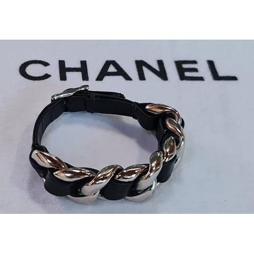 Superbe Bracelet-Gourmette Chanel