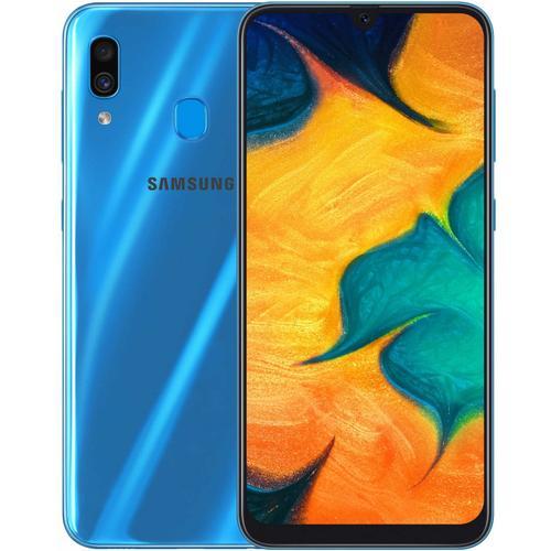Samsung Galaxy A30 A305 4Go/64Go Dual Sim Débloqué - Bleu