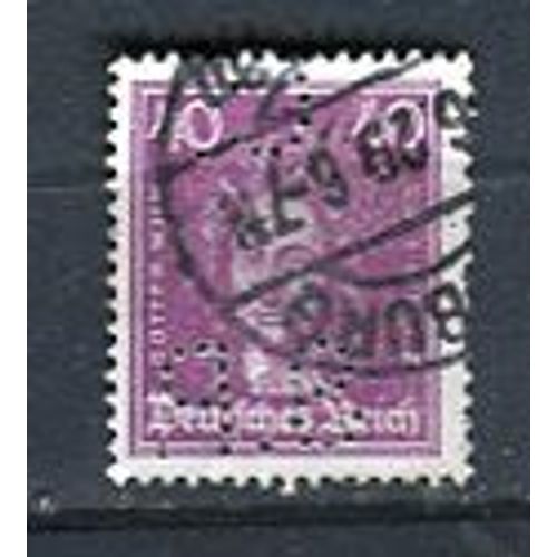 Timbre Oblitéré - " Gottfried W. Leibniz " - 1926 - " Deutsches Reich " Allemagne