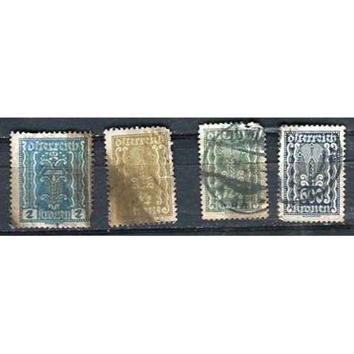 Lot De Timbres Oblitérés - 1922 - Autriche