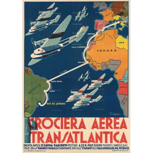 Affiche Transatlantique