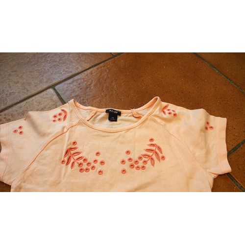 T Shirt Fille Rose Pale Kiabi 6 Ans
