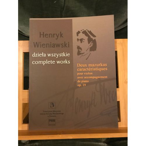 Henryk Wieniawski 2 Mazurkas Caractéristiques Violon Piano Op. 19 Partition Pwm