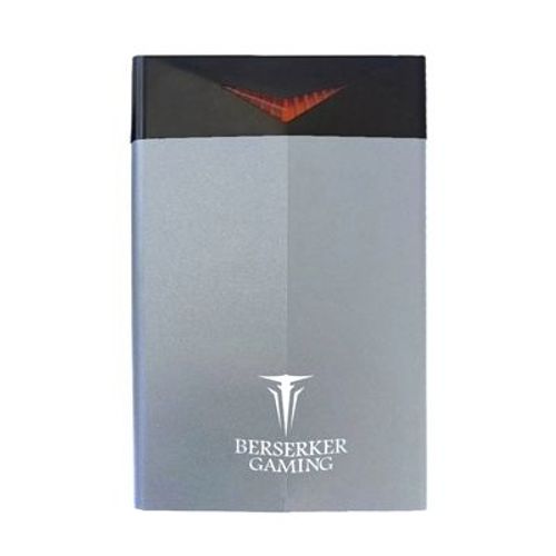 Boîtier externe USB v3.0 pour disque dur 2.5¿¿ SATA BERSERKER GAMING Goths Silver Rouge
