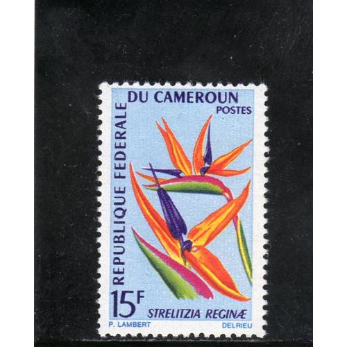 Timbre-Poste Du Cameroun (Fleur)