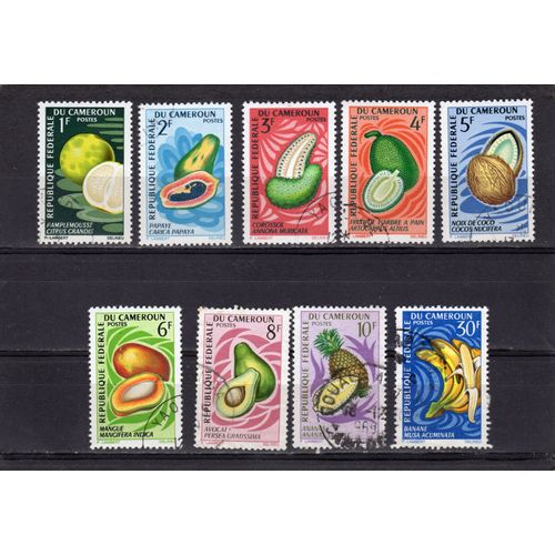 Timbres-Poste Du Cameroun (Fruits)