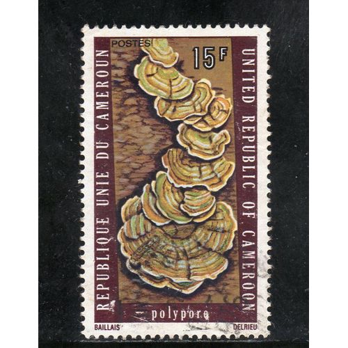 Timbre-Poste Du Cameroun (Champignon)