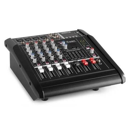 Vonyx AM5A Table de mixage 5 canaux avec amplificateur DSP/BT/SD/USB/MP3