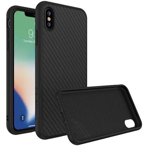 Coque Rhinoshield Solidsuit Aspect Carbone Noir Iphone Xs-Max