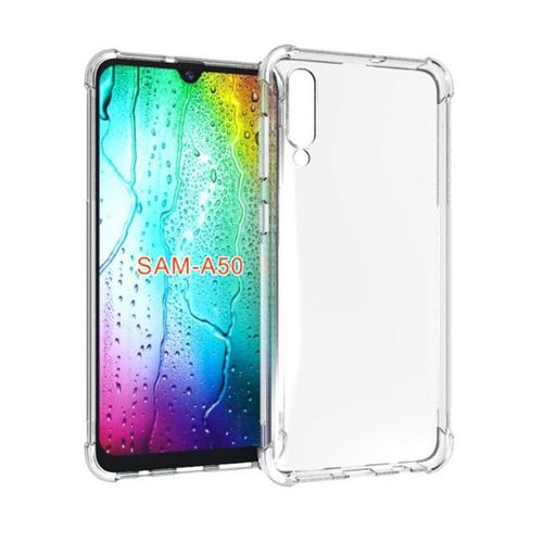 Etui Transparent Pour Samsung Galaxy A50 Coque Coque Gel De Protection En Tpu Coque Gel Invisible Bumper Avec Bords Renforcés Smartphone 2019 - Accessoires Pochette Xeptio Case