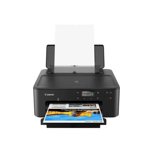 Canon PIXMA TS705 - Imprimante - couleur - Recto-verso - jet d'encre - A4/Legal - jusqu'à 15 ipm (mono) / jusqu'à 10 ipm (couleur) - capacité : 350 feuilles - USB 2.0, LAN, Bluetooth, Wi-Fi(n)