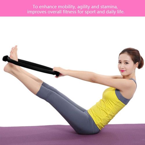 Cercle De Résistance Anneau De Pilates De Yoga À 4 Poignées Doubles
