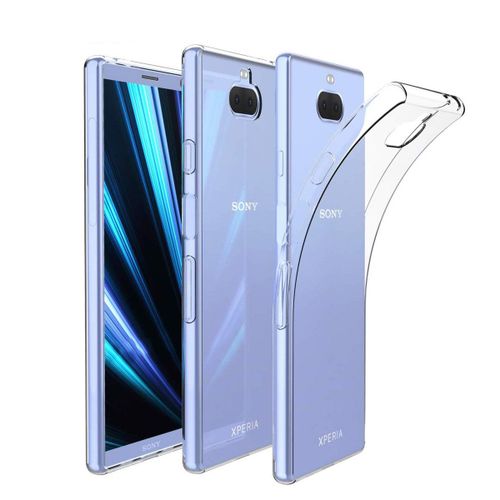 Etui Transparent Pour Sony Xperia 10 Plus (10+) Coque Coque Gel De Protection En Tpu Coque Gel Invisible Ultimkaz Sony Xperia 10 Plus (10+) Martphone 2019 - Accessoires Pochette Xeptio Case