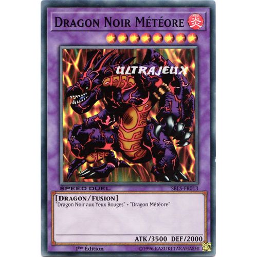 Yu-Gi-Oh! - Sbls-Fr013 - Dragon Noir Météore - Super Rare