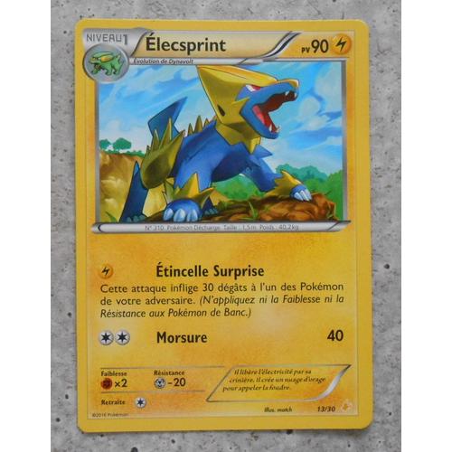 Elecsprint - 13/30 - Trainer Kit Xy Pikachu Catcheur