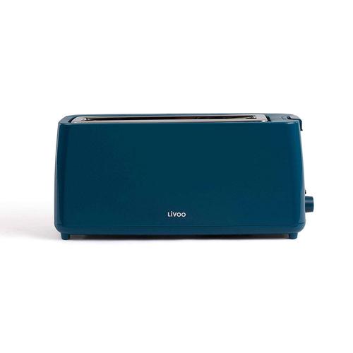 Livoo DOD168B - Grille-pain - 2 tranche - 1 Emplacements - bleu