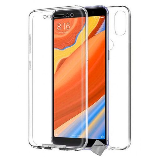 Housse Etui Coque Gel 360 Integrale Xiaomi Mi 8 + Verre Trempe - Transparent