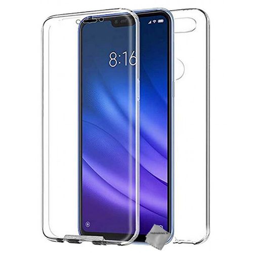 Housse Etui Coque Gel 360 Integrale Xiaomi Mi 8 Lite + Film Ecran - Transparent