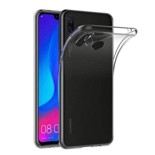 Usiphone - 2 Coque Tpu Silicone Transparent Étuis Housse Huawei P Smart Plus 2018 / 6.3