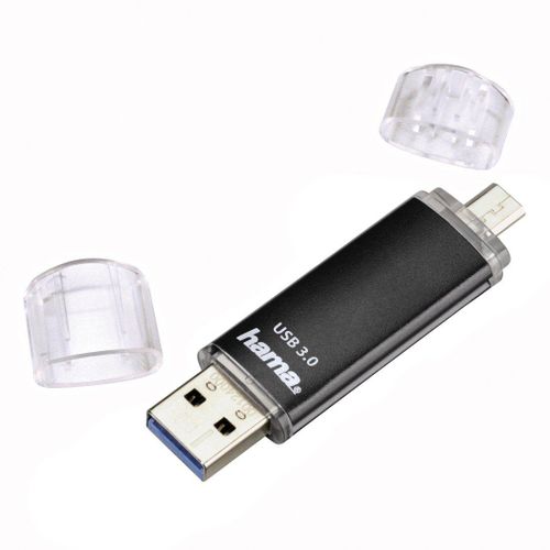 Hama Usb 3.0 Otg Speicherstick Flashpen "Laeta Twin", 16 Gb Aus Kun...