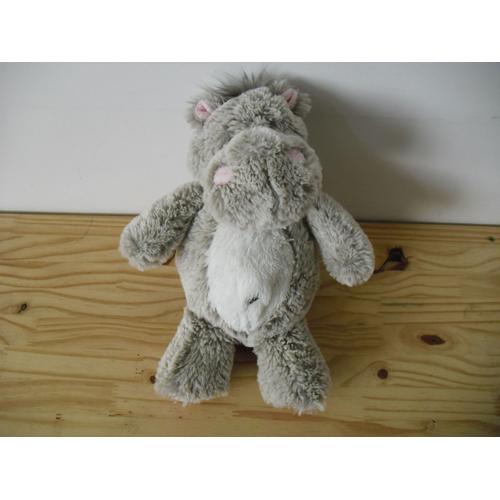 Peluche Hippopotame 25 Cm Environ