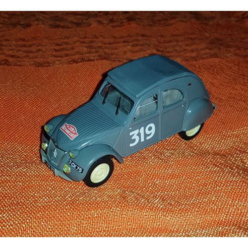Norev 2 Cv Az Citroen 319 Rallye Monte Carlo Le Cap Alger Oslo-Norev