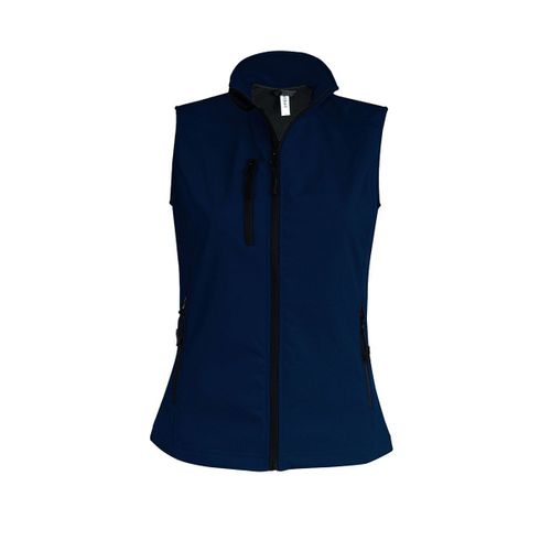 Bodywarmer Softshell - Gilet Sans Manches - K404 - Bleu Marine - Femme