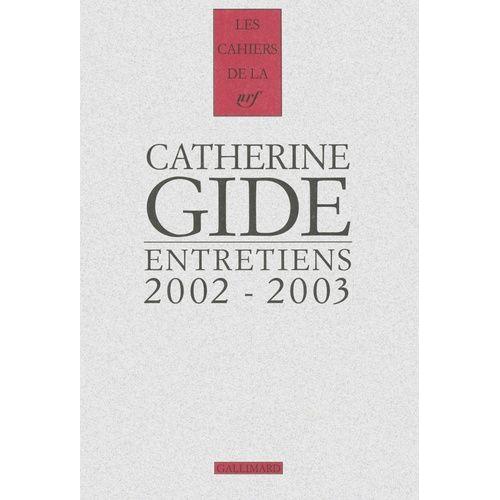 Entretiens 2002-2003