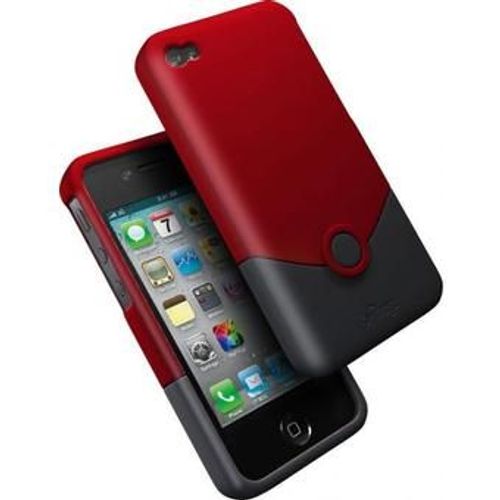 Ifrogz Luxe Original - Étui Pour Téléphone Portable - Polycarbonate - Noir, Rouge