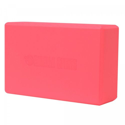 Gorilla Sports - Bloc De Yoga Et Pilates (Noir, Rose, Bleu, Vert, Rouge, Turquoise, Orange) - Couleur : Rouge