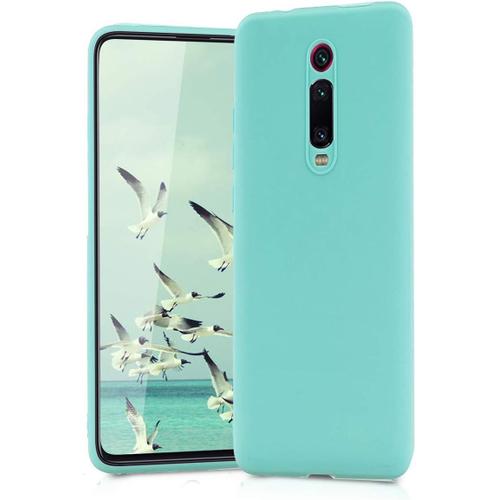 Coque Compatible Avec Xiaomi Redmi K20 Étui Avancé Silicone Tpu Souple Housse Full Protection Soft Case Ultra Mince Doux Gel Skin Lightweight Fin & Léger Cover Bleu Clair