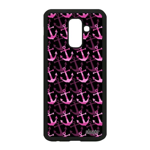 Coque Silicone Ancre Samsung A6 Plus 2018 Tendance Sable Rose Tattoo Case Samsung Galaxy A6 Plus 2018