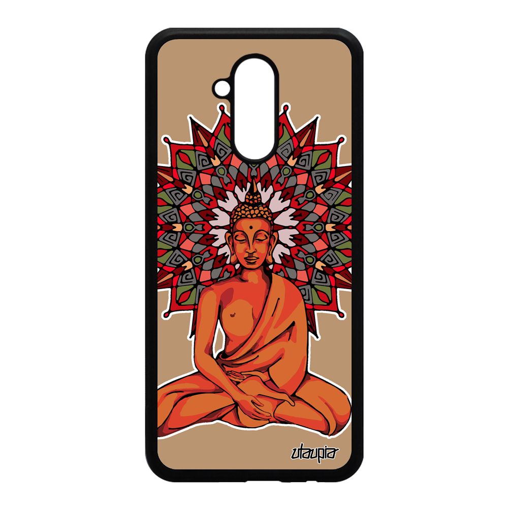 Coque Huawei Mate 20 Lite Silicone Bouddha D'or Bouddhisme Thailande Yoga Femme