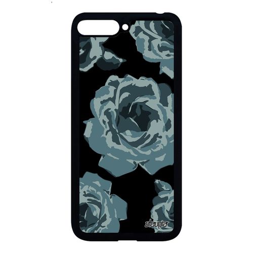 Coque Rose Fleur Pour Y6 2018 Silicone Amour Mariage Telephone Romantique Huawei Y6 2018